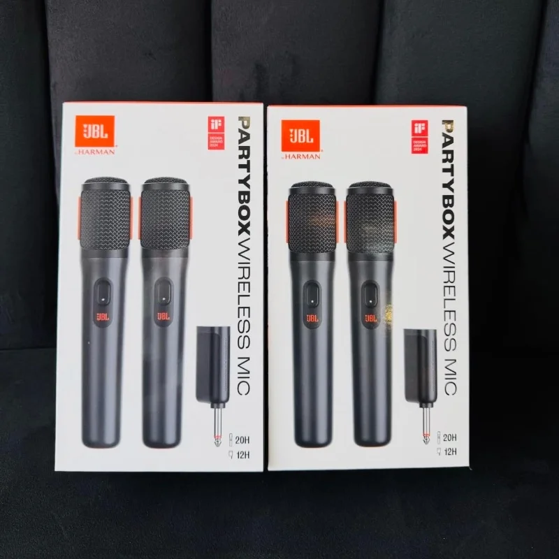 JBL PartyBox Wireless Mic – 2 Microphones Sans Fil