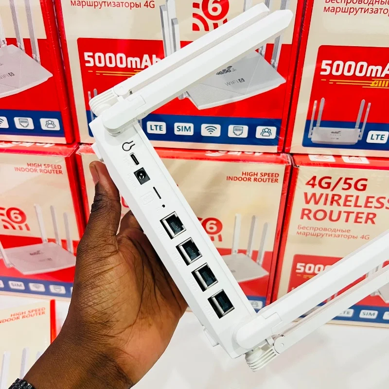 Routeur Wi-Fi 4G/5G WR900 – Wi-Fi 6 | Batterie 5000 mAh 4