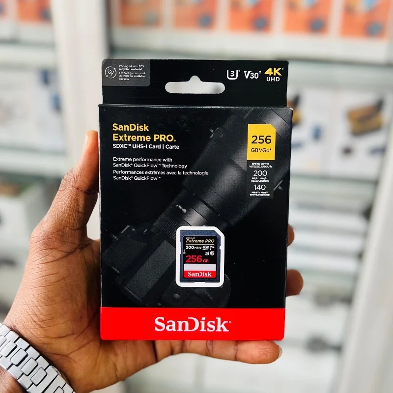 Carte SD SanDisk Extreme PRO SDXC 256 Go – UHS-I | U3 | V30 6