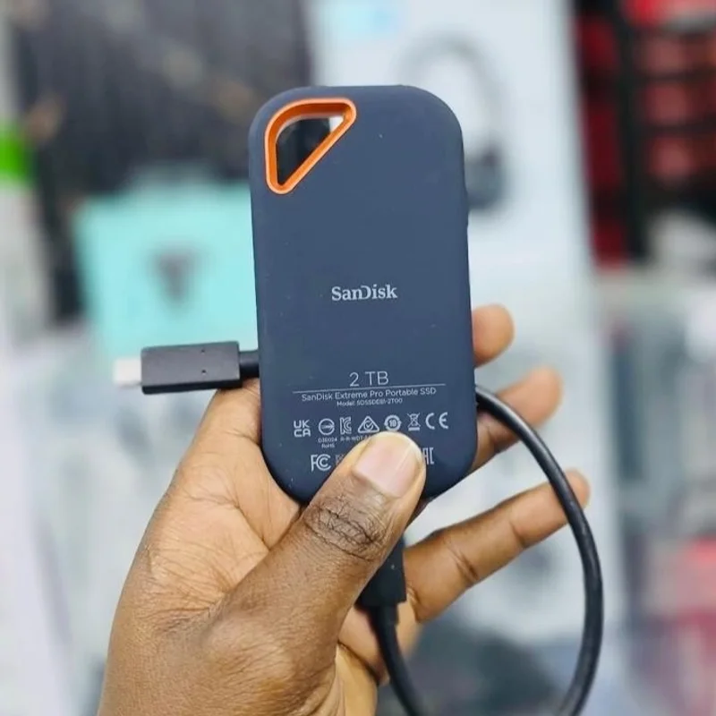 SanDisk Extreme Portable SSD – 1To & 2To SSD Externe Haute Vitesse 5