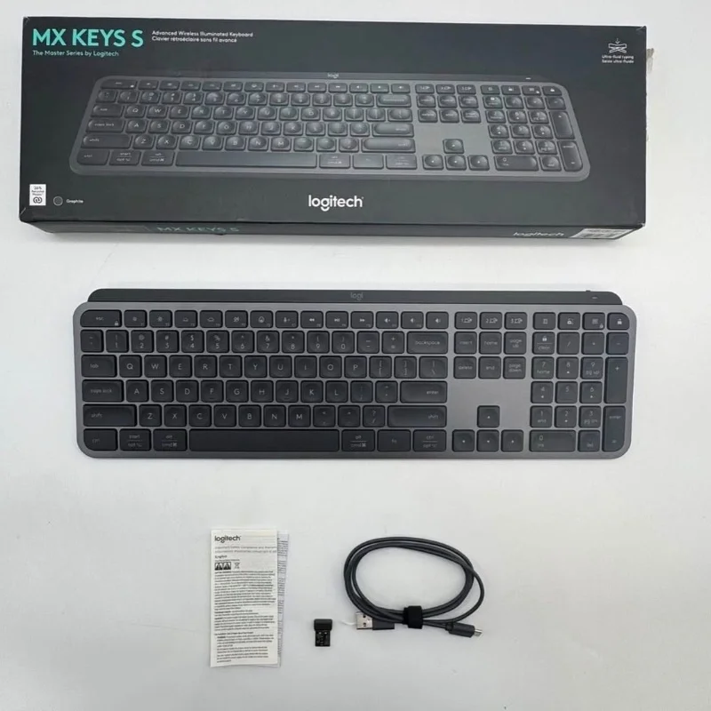 Logitech MX Keys S – Clavier sans fil professionnel
