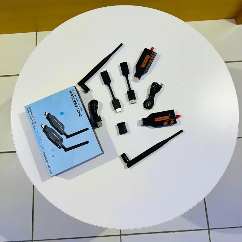 Kit HDMI Sans Fil 50 m – Émetteur + Récepteur
