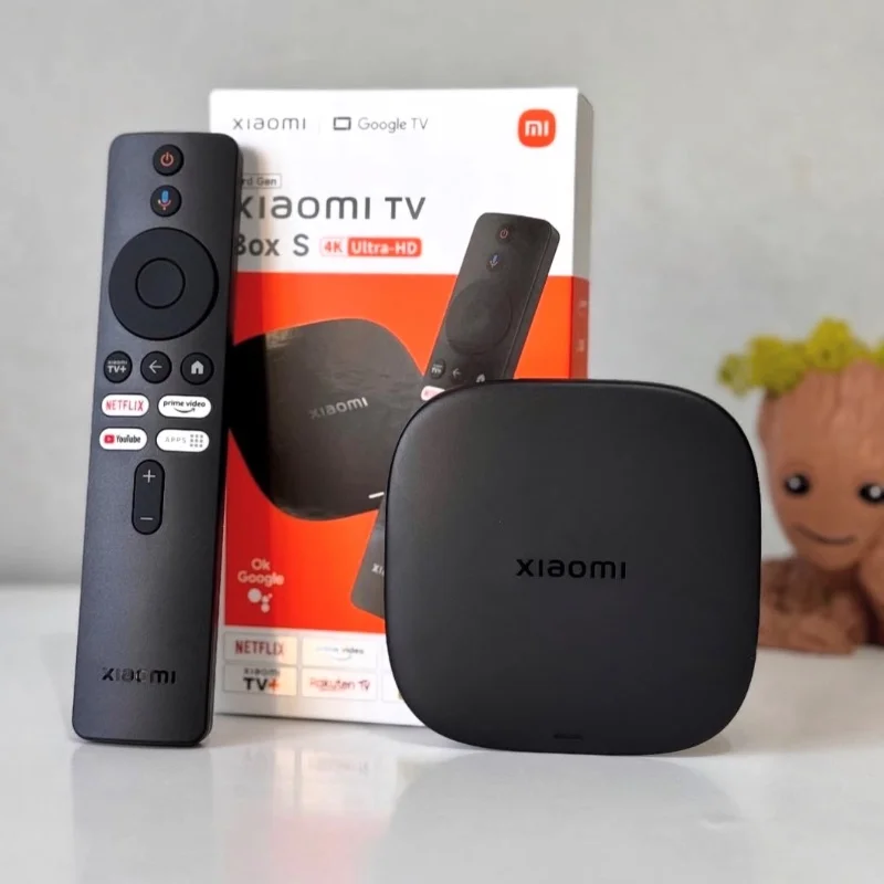 Xiaomi TV Box S 3Gen – 4K Ultra HD 3