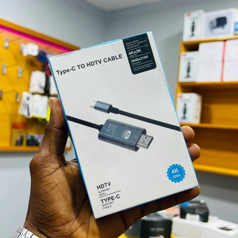 Type-C vers HDTV – Câble Adaptateur 4K 30Hz 6