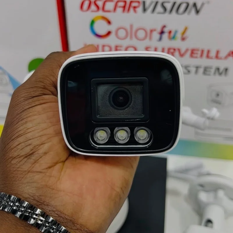 Oscar Vision – Kit de 4 Caméras Vidéosurveillance Analogique  5MP 3