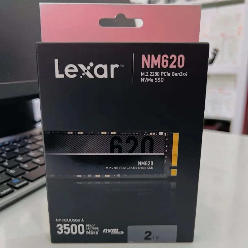 Lexar NM620 – SSD NVMe M.2 2280 PCIe 3.0 – 2 To 5