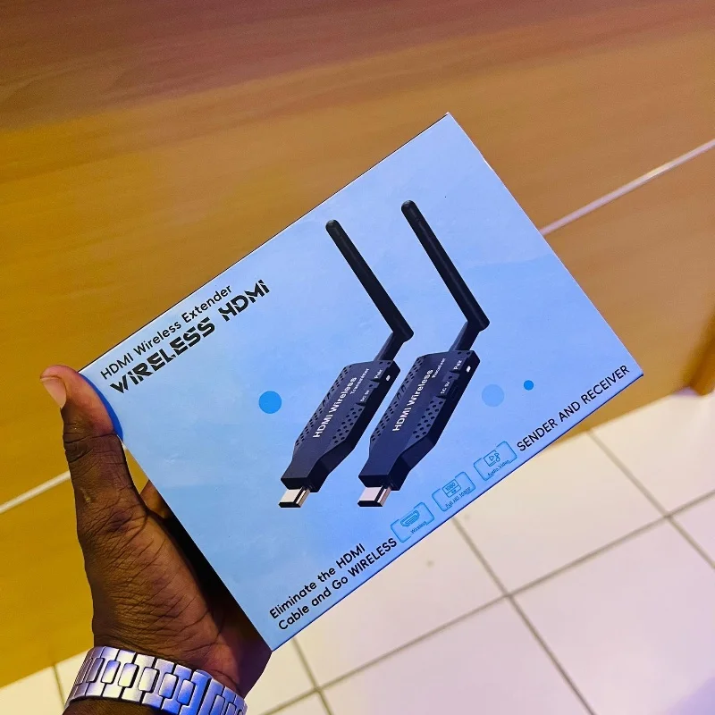 Kit HDMI Sans Fil 50 m – Émetteur + Récepteur 4