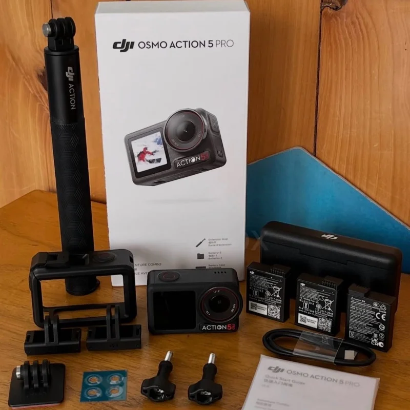 DJI OSMO ACTION 5 PRO – ADVENTURE COMBO – CAMÉRA SPORTIVE 4K 2