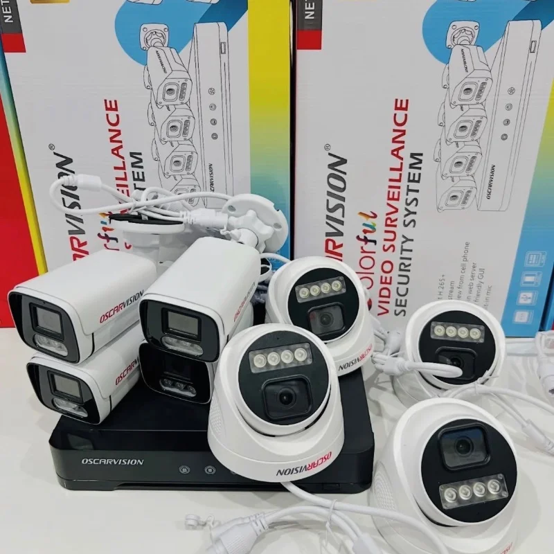 Oscar Vision – Kit de 8 Caméras Vidéosurveillance Analogique (  5MP) 6
