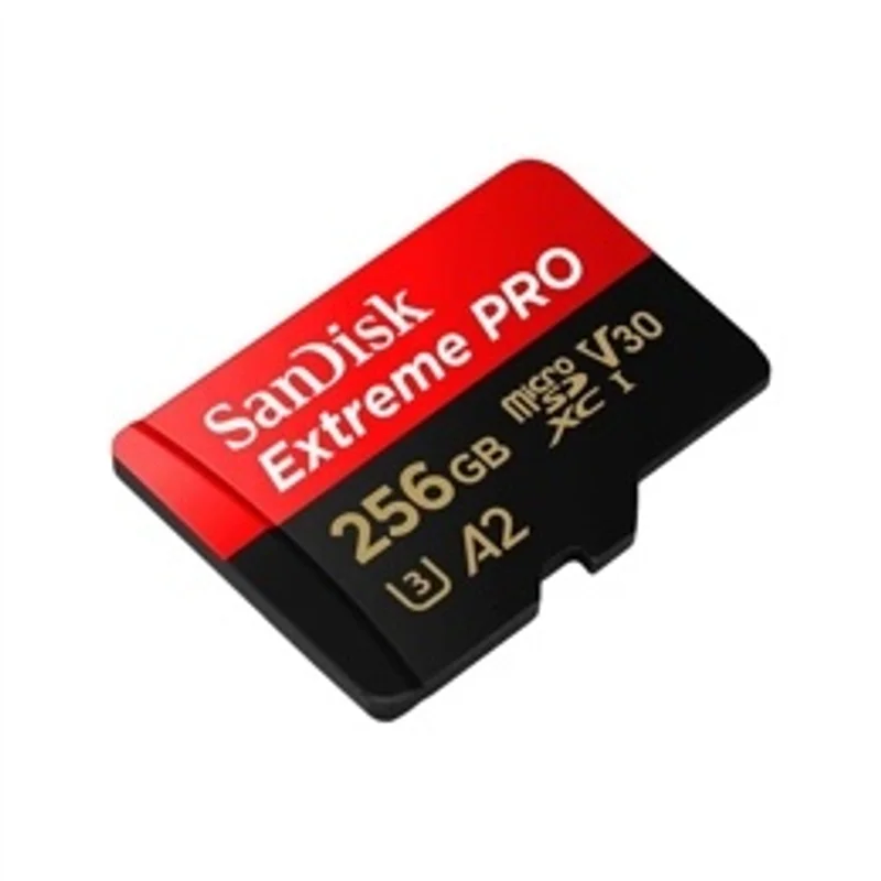 Carte Mémoire SanDisk Extreme PRO microSDXC 256 Go – UHS-I avec Adaptateur SD 6