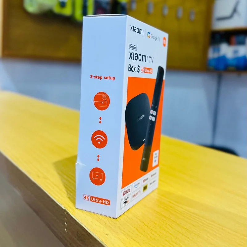 Xiaomi TV Box S (3Gen ) 4K Ultra HD – Google TV 2