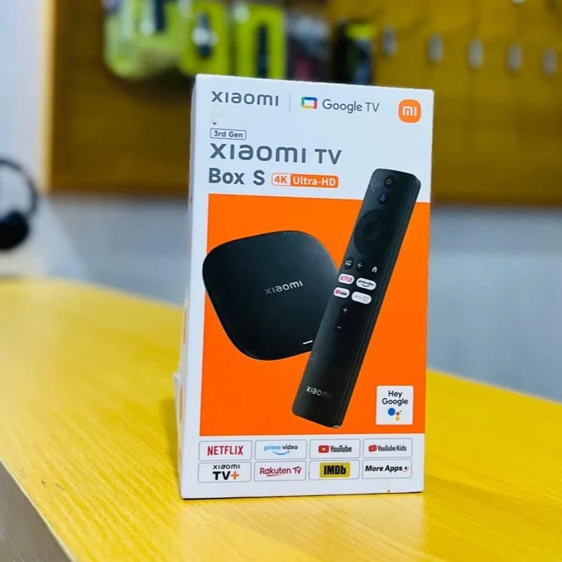 Xiaomi TV Box S 3Gen – 4K Ultra HD