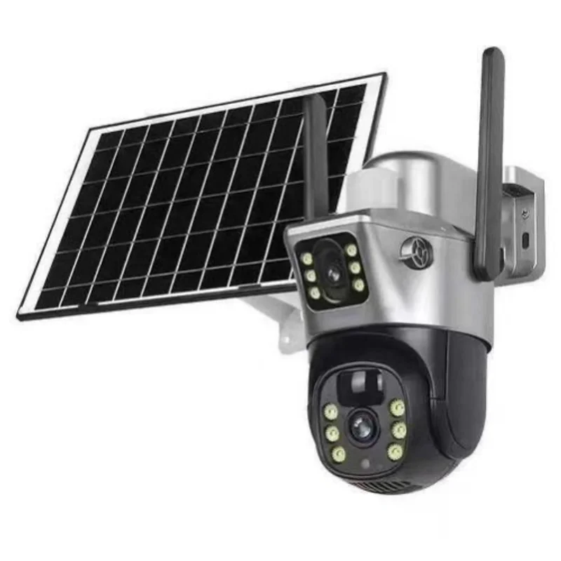 OscarVision – Wifi Caméra de Surveillance Solaire Sans Fil Double Caméra 2