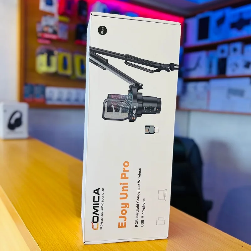 COMICA EJoy Uni Pro – Microphone Professionnel USB & Sans Fil