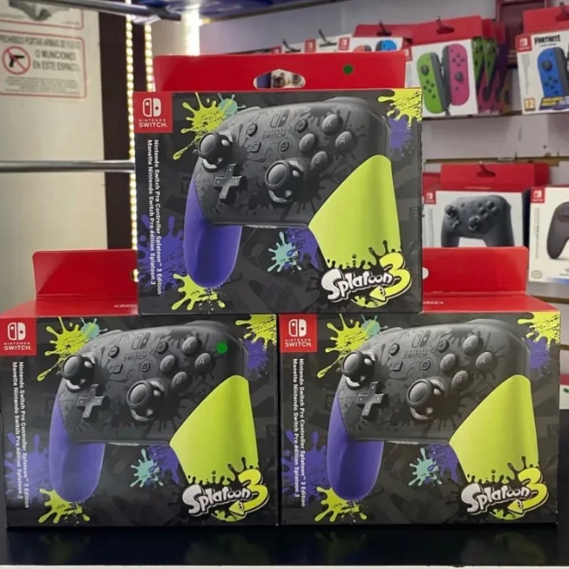 Manette Nintendo Switch Pro – Édition Splatoon 3 6