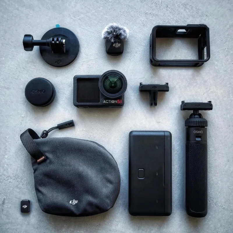 DJI OSMO ACTION 5 PRO – ADVENTURE COMBO – CAMÉRA SPORTIVE 4K 4