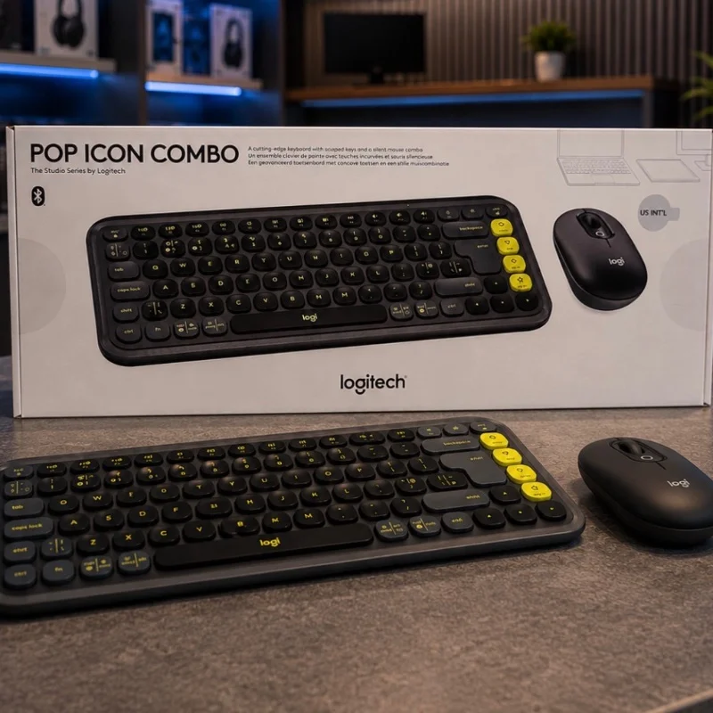 Logitech POP Icon Combo – Clavier & Souris Sans Fil 6