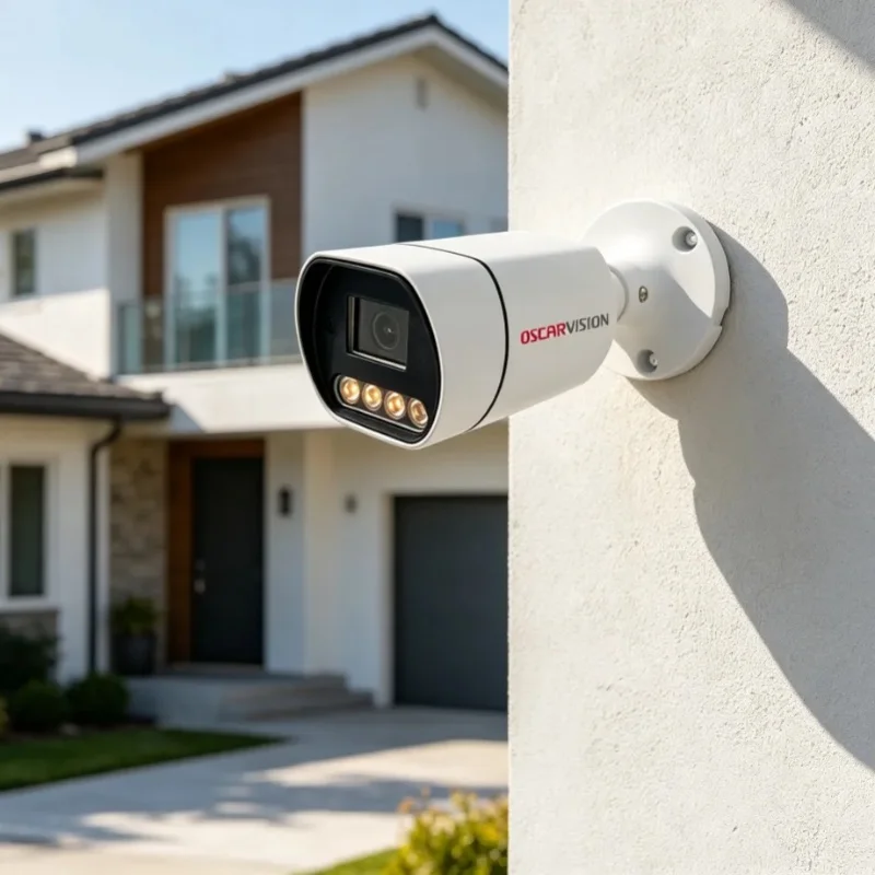 Oscar Vision – Kit de 8 Caméras Vidéosurveillance IP PoE ( 5MP ) 2
