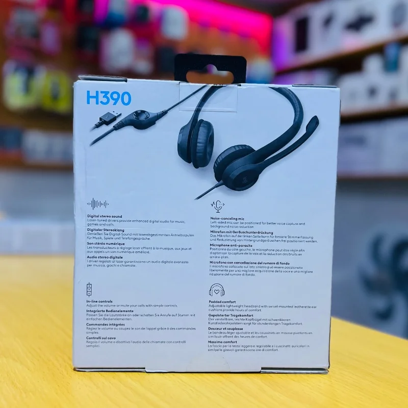 Logitech H390 – Casque USB avec Microphone et Commandes Intégrées 5