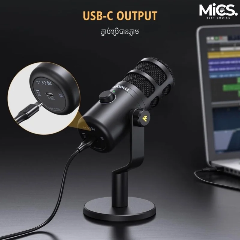 Maono PD100U – Micro Podcast  3