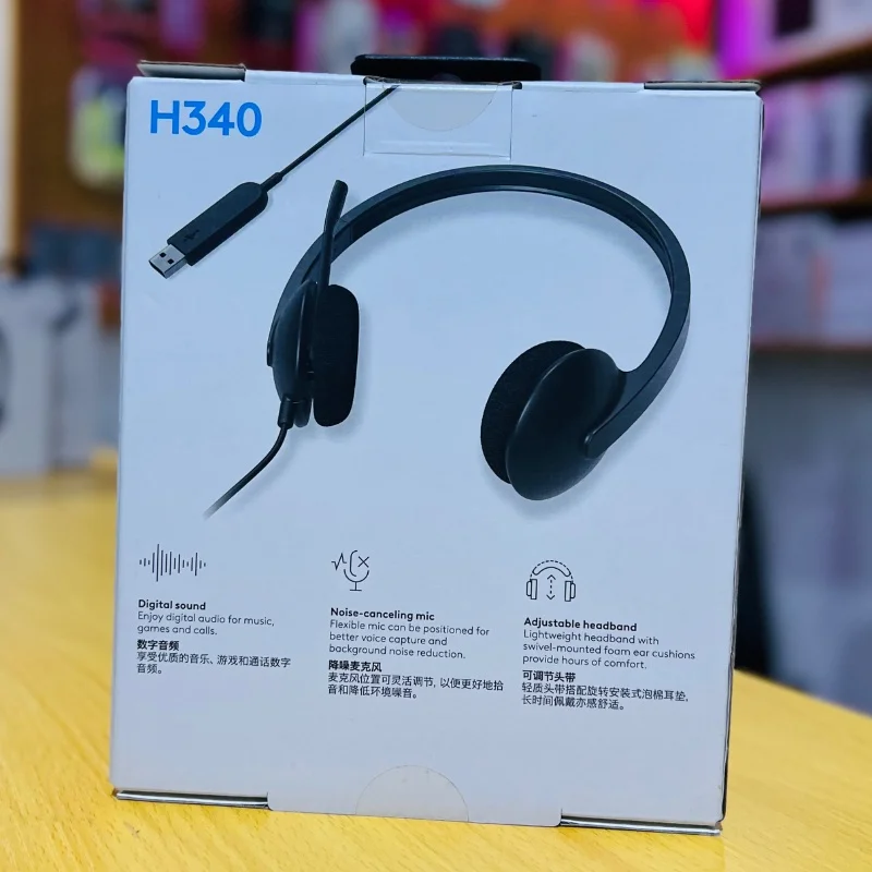 Logitech H340 – Casque USB avec Microphone 6