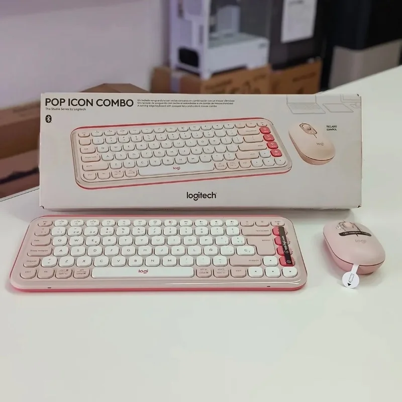 Logitech POP Icon Combo – Clavier & Souris Sans Fil
