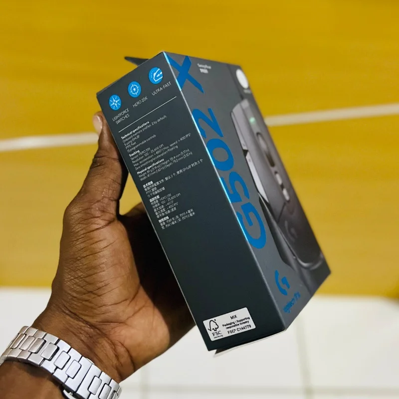 Souris Logitech G502 X LIGHTSPEED  3