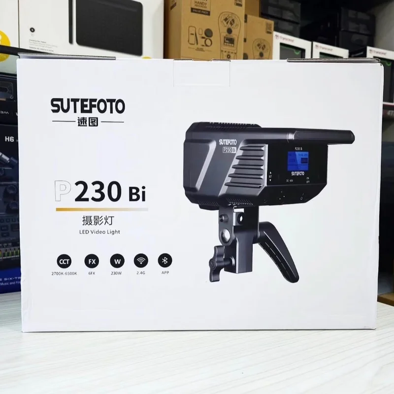 SUTEFOTO P230 Bi – Projecteur LED Studio COB Bicolore - photo 1