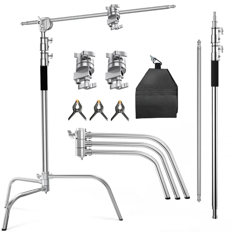 TRÉPIED C-STAND PROFESSIONNEL AVEC BRAS GIRAFE 5