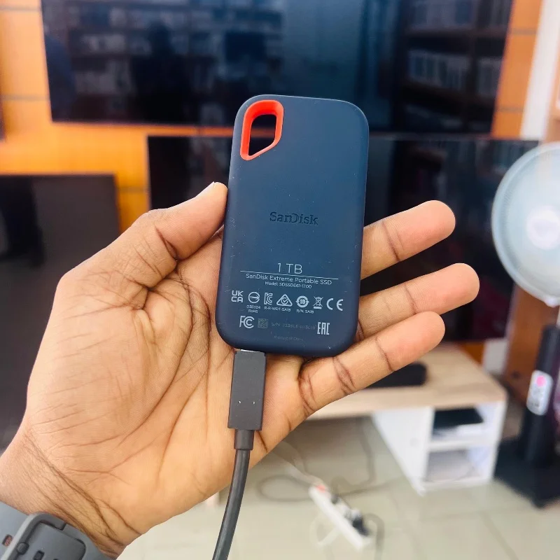SanDisk Extreme Portable SSD – 1To & 2To SSD Externe Haute Vitesse 6