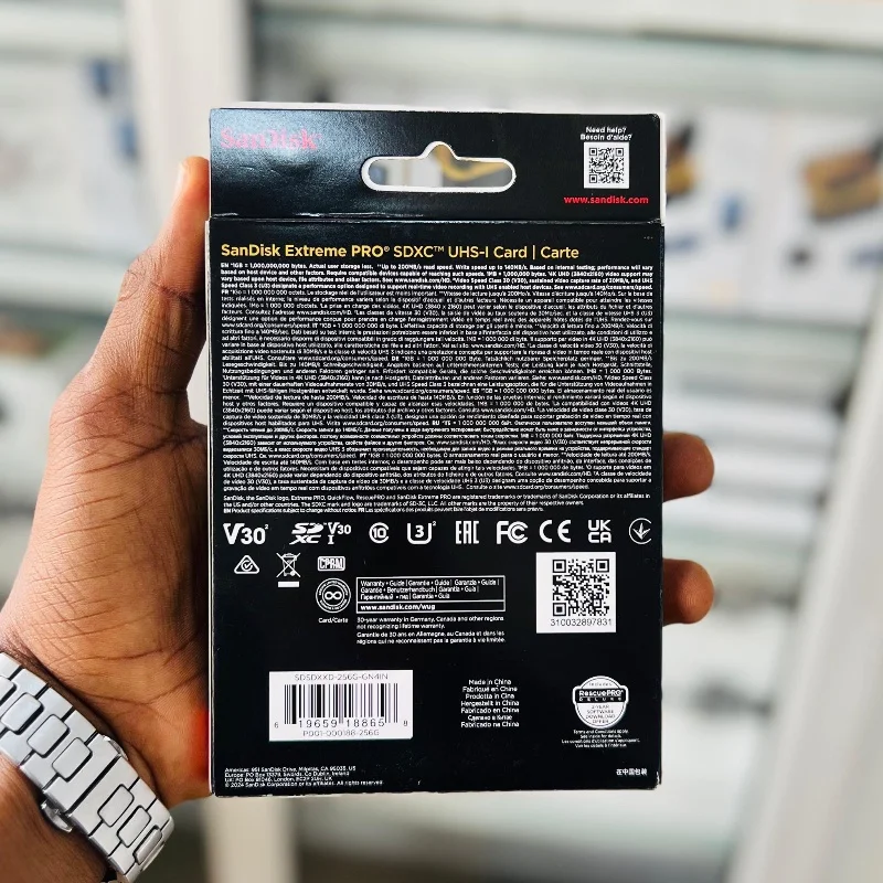Carte SD SanDisk Extreme PRO SDXC 256 Go – UHS-I | U3 | V30 5