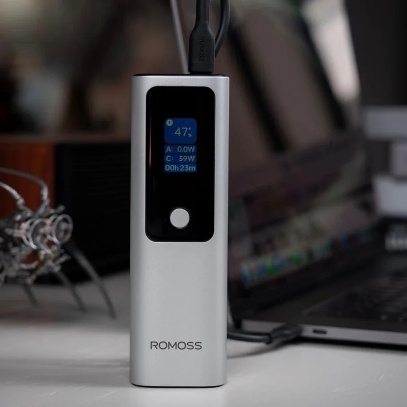 ROMOSS PPU20 130W – Power Bank 20 000 mAh Charge Ultra Rapide 3