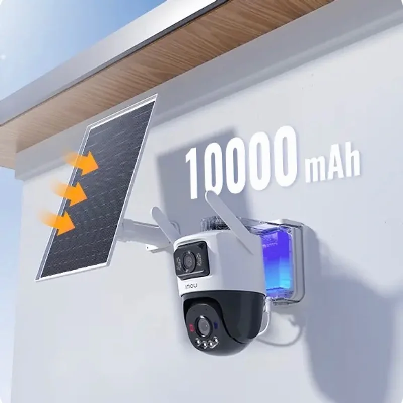 Caméra de Surveillance Solaire 4G LTE + Wi-Fi – Imou AOV Dual 10MP 3
