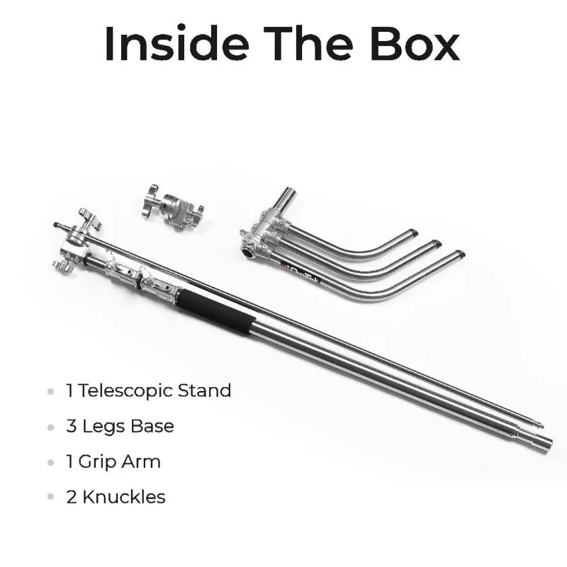 TRÉPIED C-STAND PROFESSIONNEL AVEC BRAS GIRAFE 2