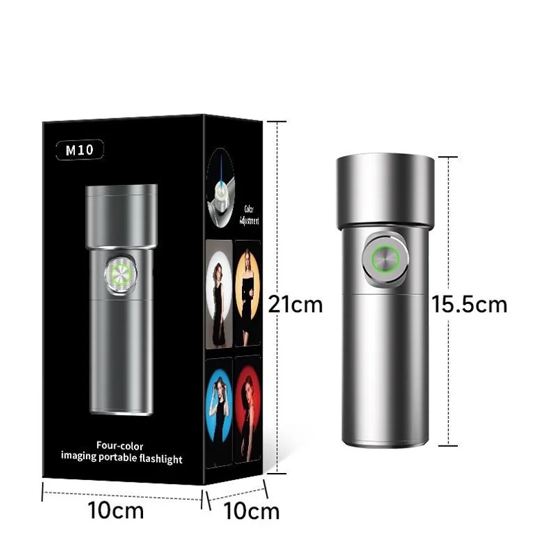 Led M10 Portable Snoot Flashlight 10W  6