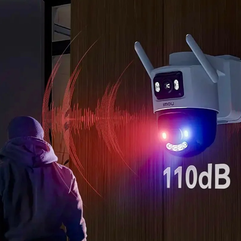 Caméra de Surveillance Solaire 4G LTE + Wi-Fi – Imou AOV Dual 10MP 5