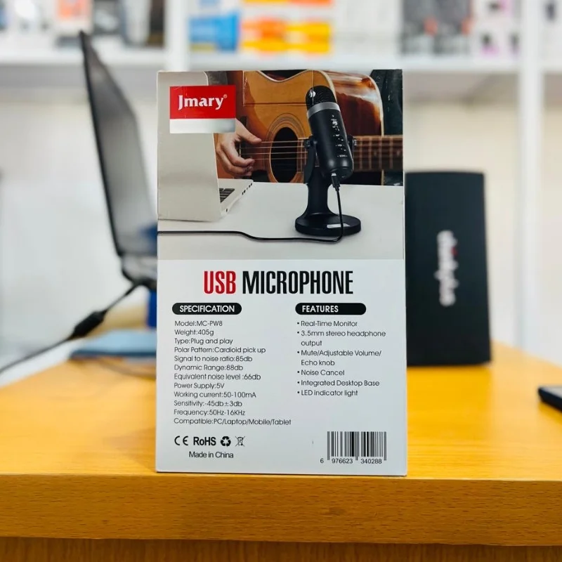 Jmary MC-PW8 – Microphone USB Professionnel 5