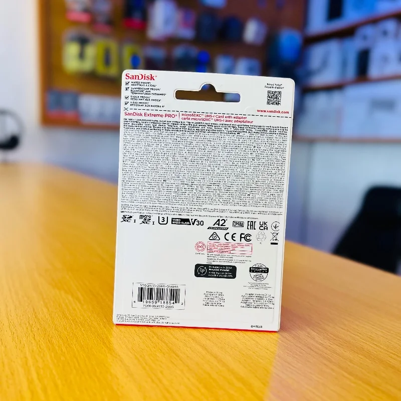 Carte Mémoire SanDisk Extreme PRO microSDXC 256 Go – UHS-I avec Adaptateur SD 4