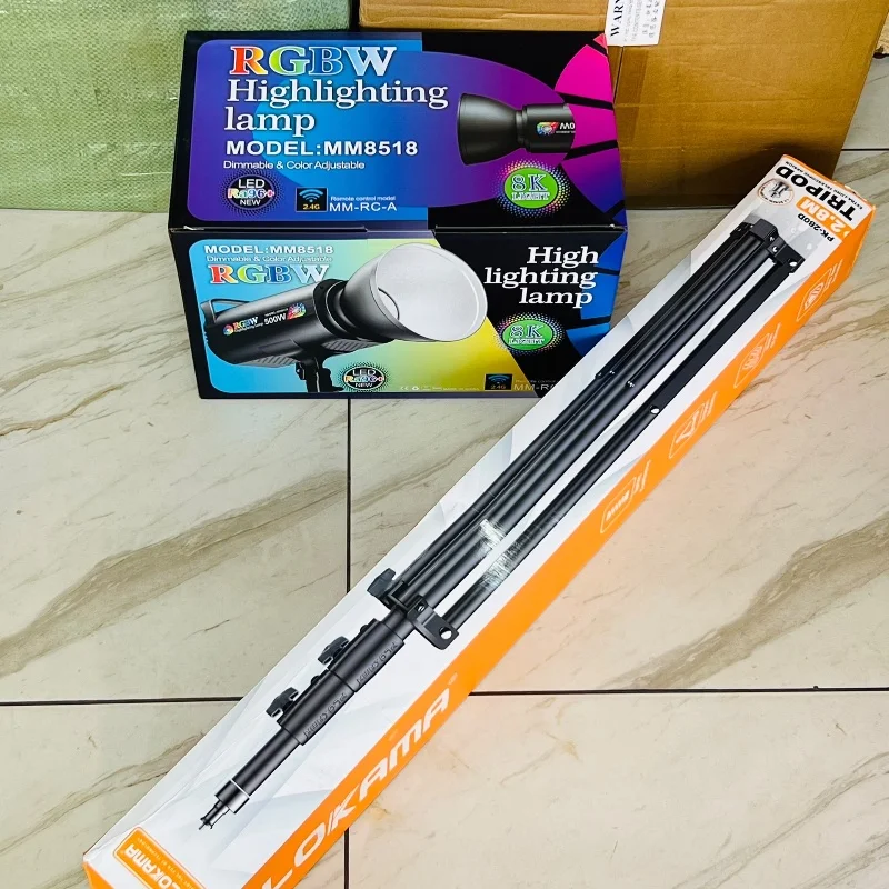 PROJECTEUR LED STUDIO RGBW MM8518 500 5