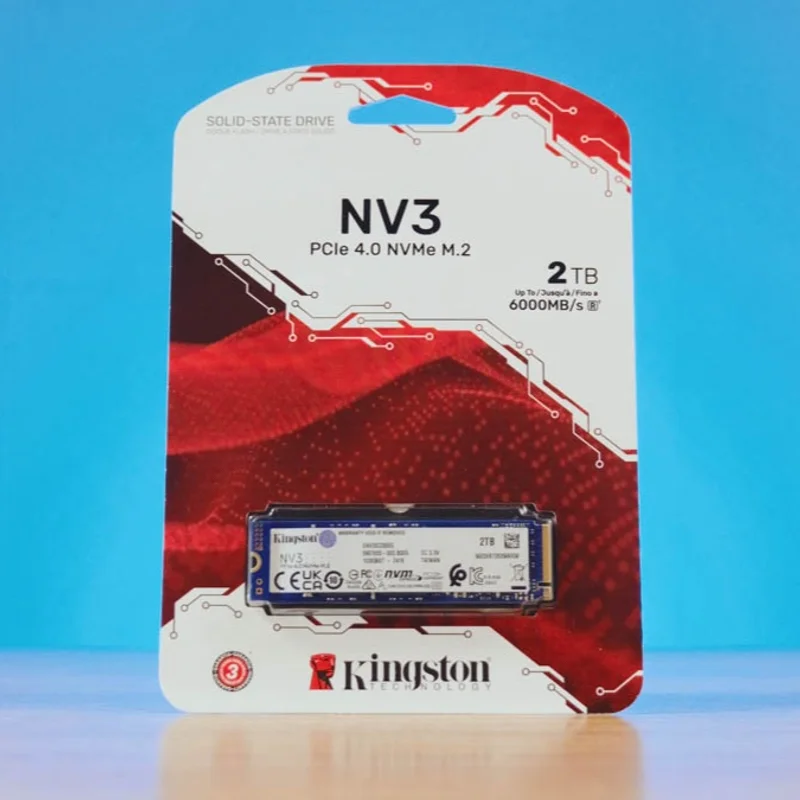 Kingston NV3 ( 2To  )– SSD NVMe M.2 PCIe 4.0 4