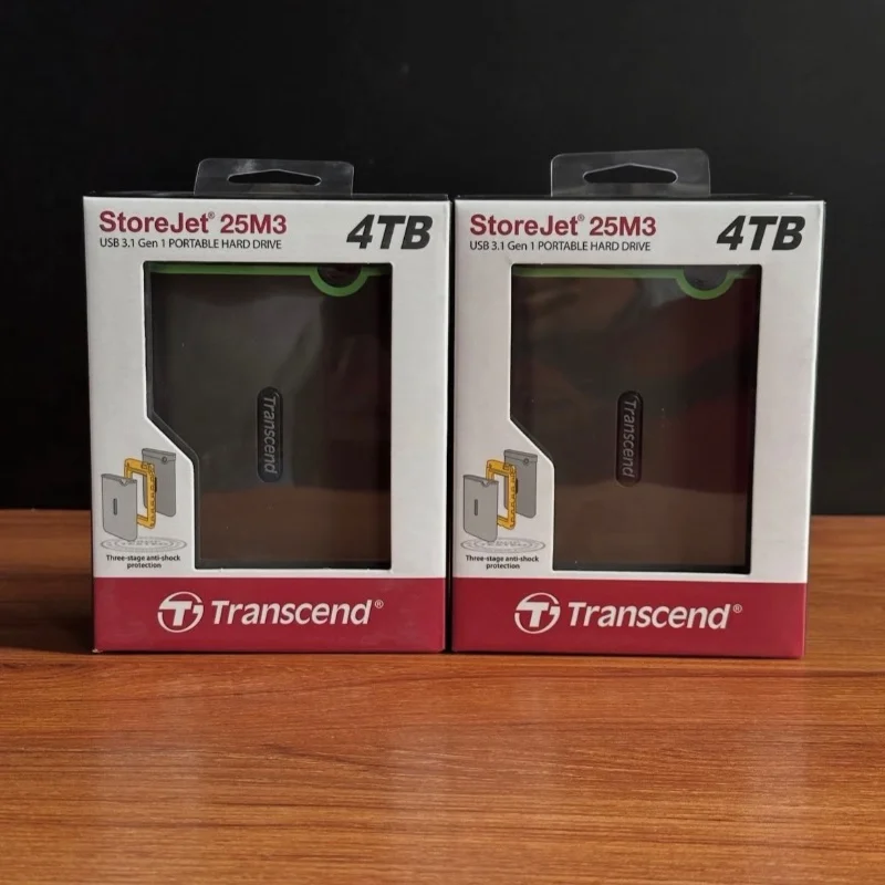 Transcend StoreJet 25M3 – Disque Dur Externe Portable 4To  5