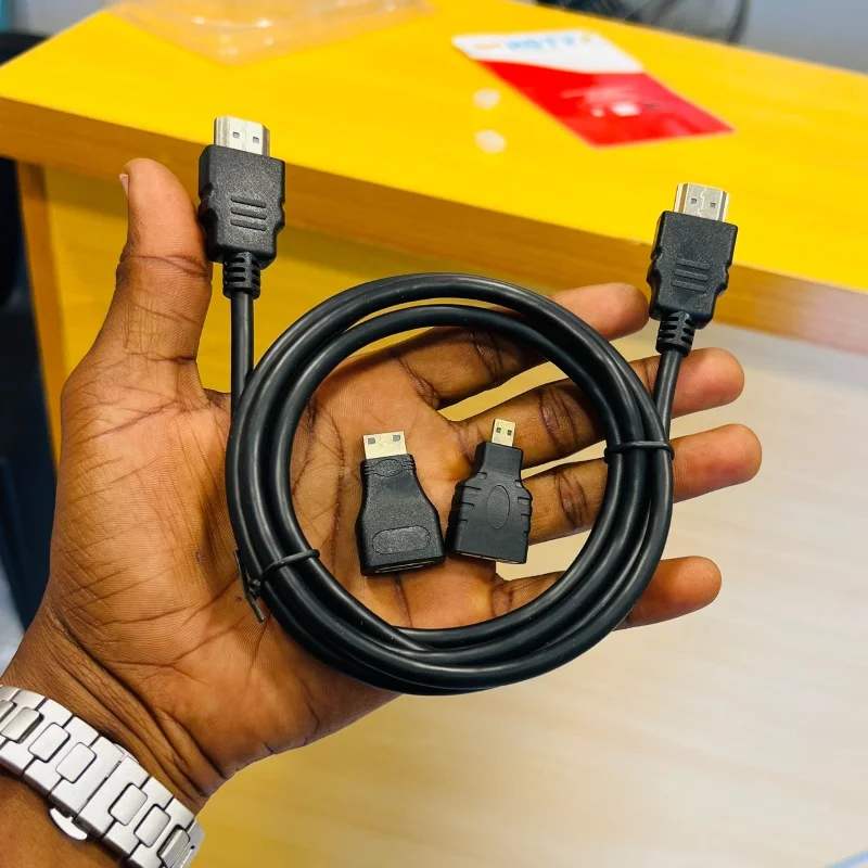 Câble HDMI 3-en-1 – 1,5 m | HDMI / Mini-HDMI / Micro-HDMI 3