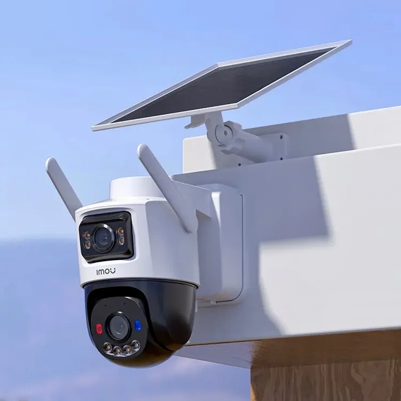 Caméra de Surveillance Solaire 4G LTE + Wi-Fi – Imou AOV Dual 10MP - photo 1