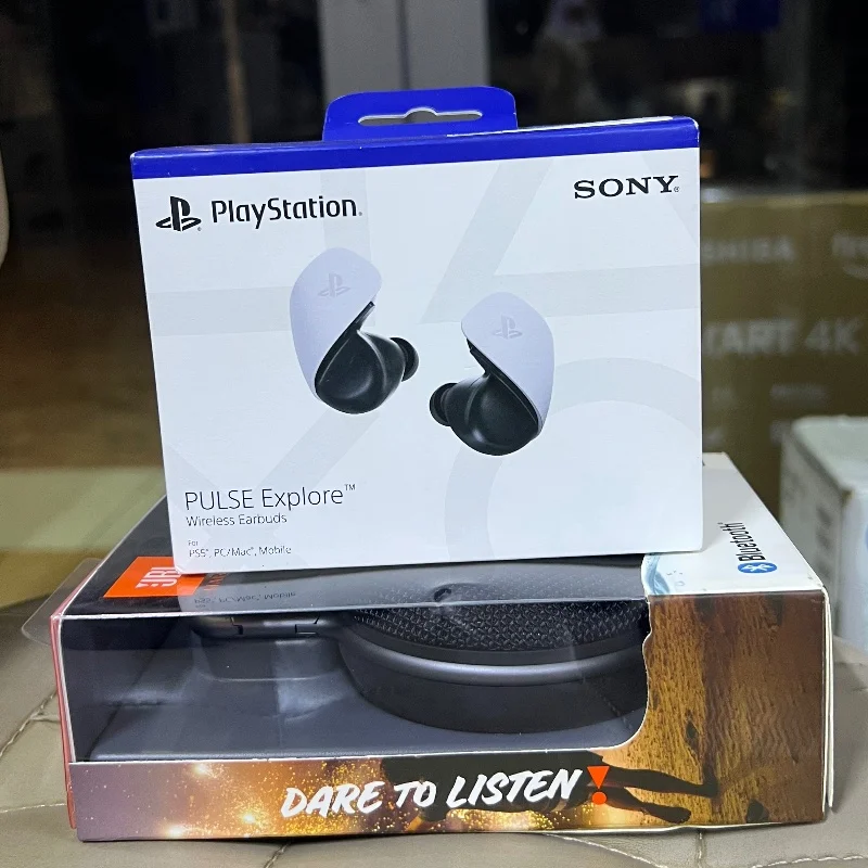 Sony PULSE Explore – Écouteurs Sans Fil Haut de Gamme pour PlayStation 2