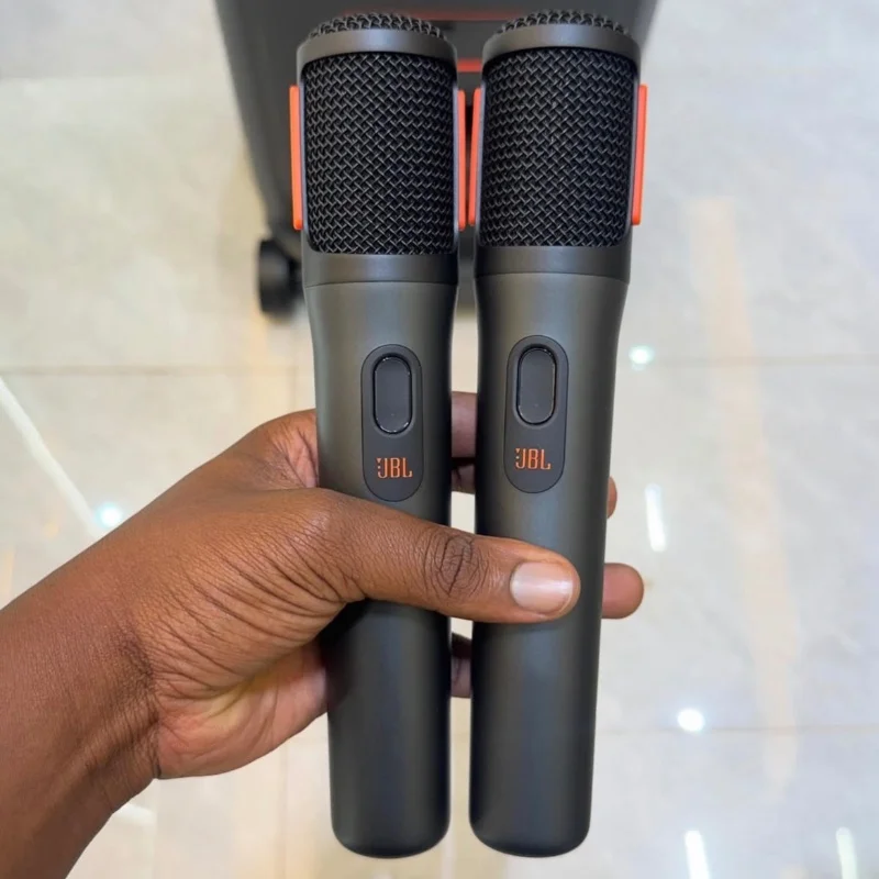 JBL PartyBox Wireless Mic – 2 Microphones Sans Fil 4