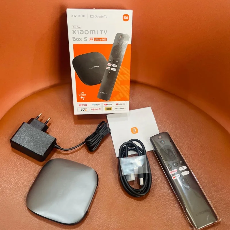 Xiaomi TV Box S (3Gen ) 4K Ultra HD – Google TV 3