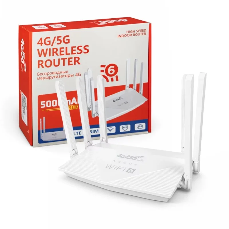 Routeur Wi-Fi 4G/5G WR900 – Wi-Fi 6 | Batterie 5000 mAh - photo 1