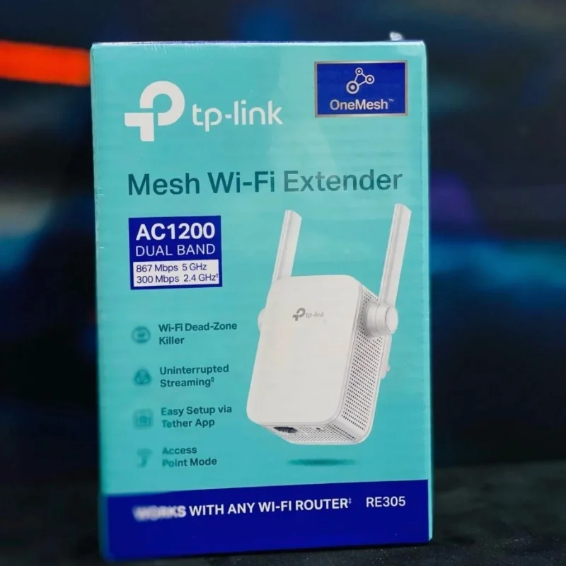 TP-Link RE305 AC1200 – Répéteur Wi-Fi Dual Band