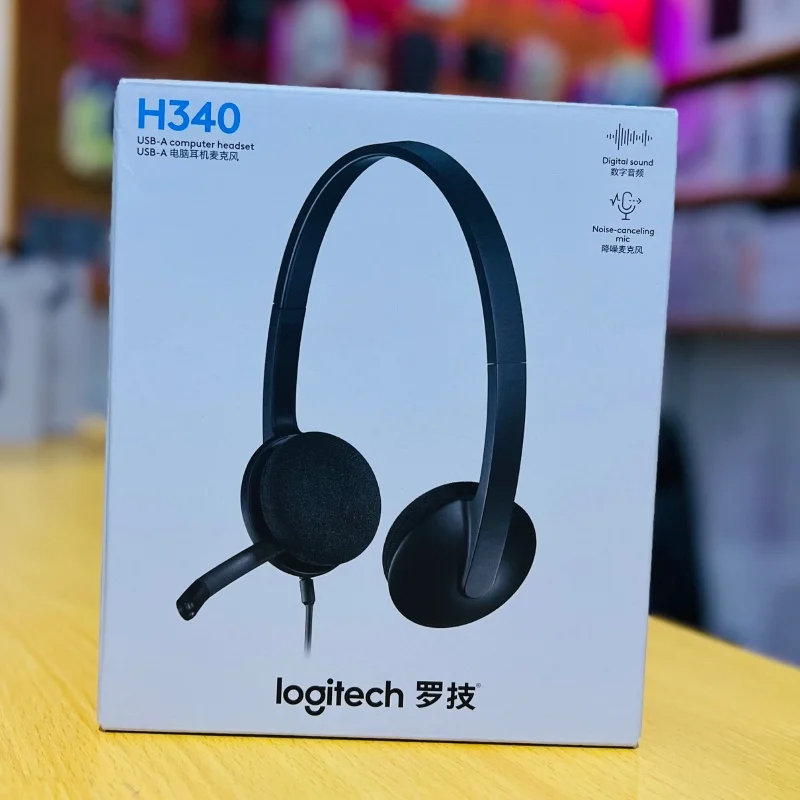 Logitech H340 – Casque USB avec Microphone 5