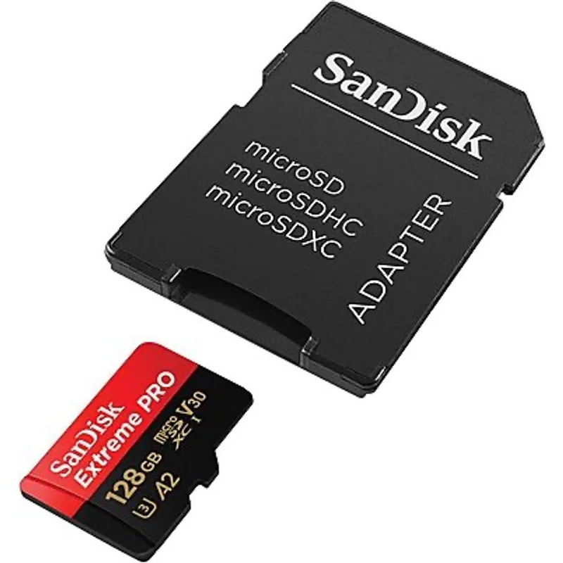 SanDisk Extreme PRO microSDXC - 128Go  3